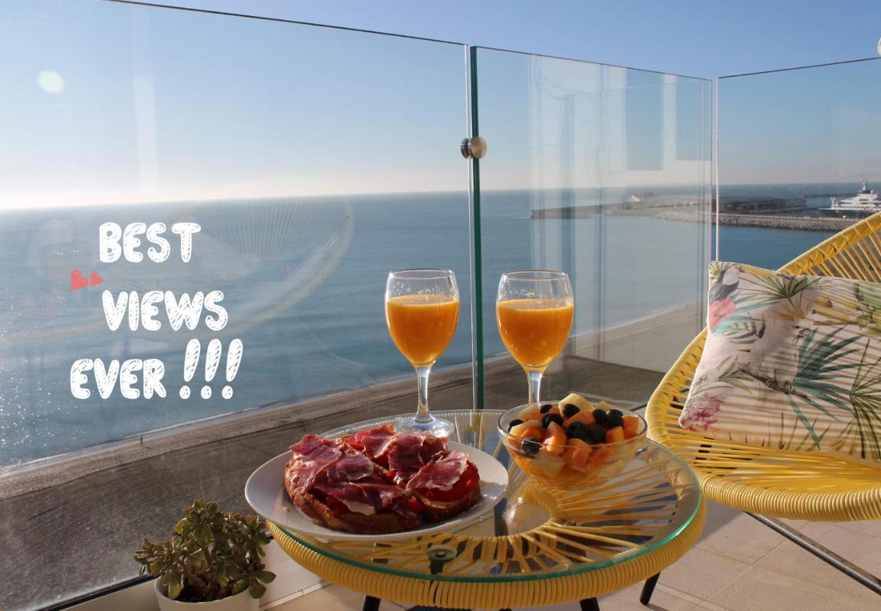 Malagueta Beach Lägenhet Málaga Exteriör bild