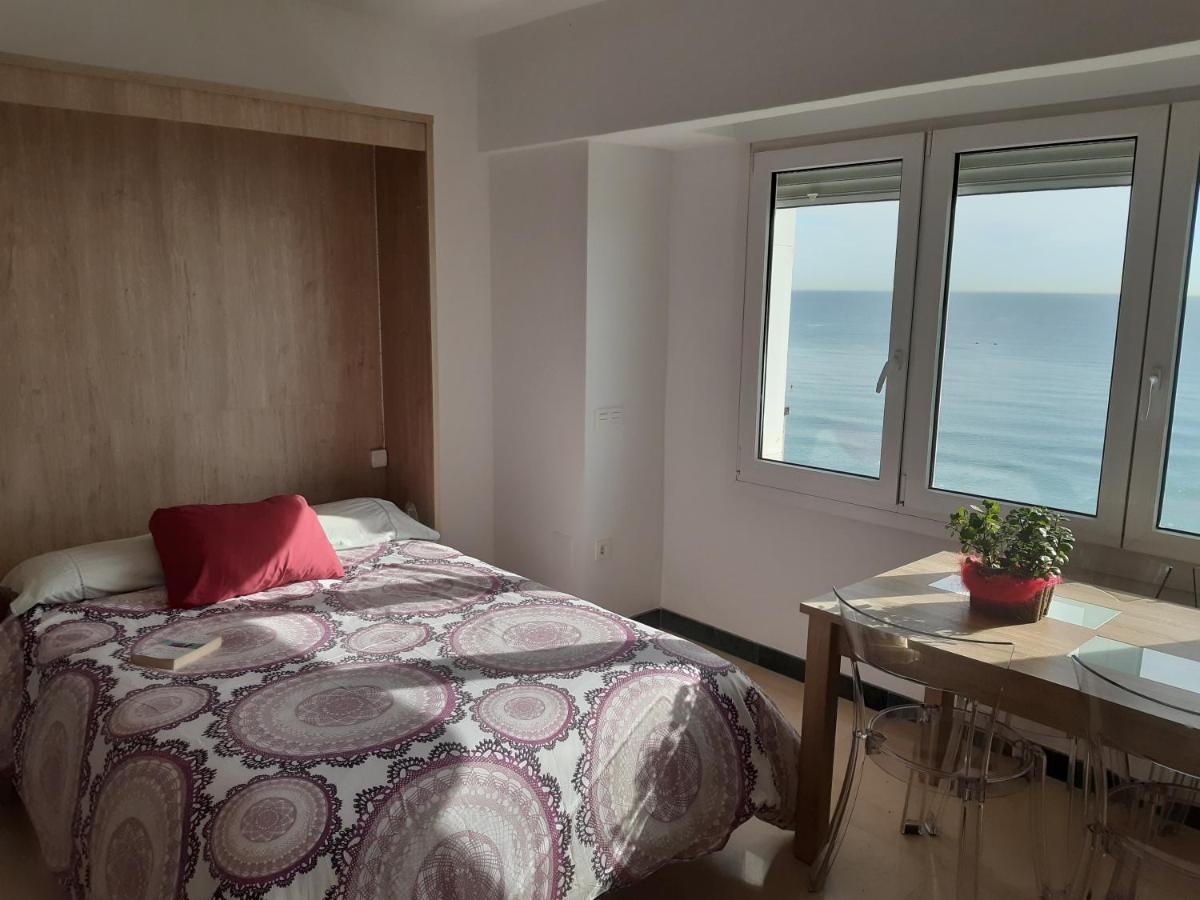 Malagueta Beach Lägenhet Málaga Exteriör bild