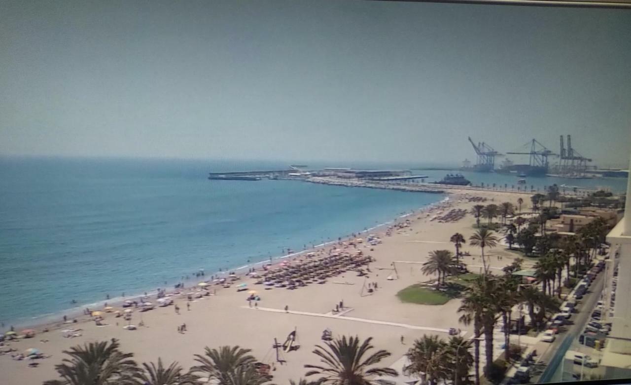 Malagueta Beach Lägenhet Málaga Exteriör bild
