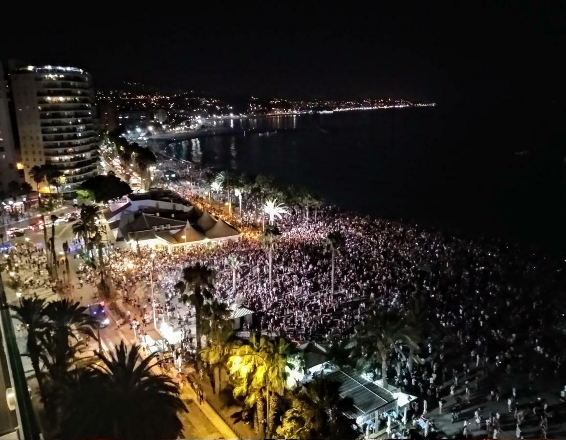 Malagueta Beach Lägenhet Málaga Exteriör bild